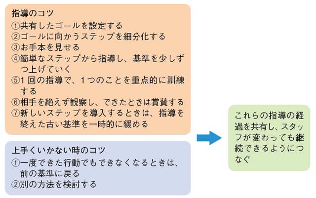 図6：高齢者のストーマ保有者に対するセルフケア指導のポイントを表す図。